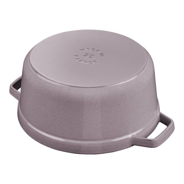 Nồi gang tròn Staub 16cm, 1.2L màu hồng