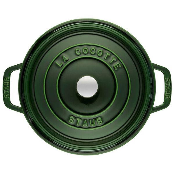 Nồi gang tròn Staub 18cm 1.7L - Xanh húng quế