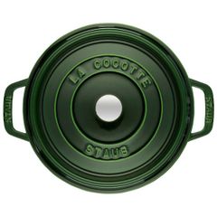  Nồi gang tròn Staub 18cm 1.7L - Xanh húng quế 
