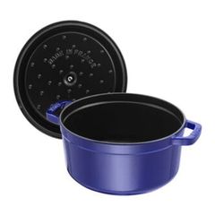  Nồi gang tròn Staub 20cm 2.2L - Xanh Dark Blue 