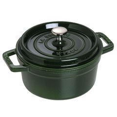  Nồi gang tròn Staub 20cm 2.2L - Xanh húng quế 