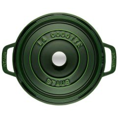  Nồi gang tròn Staub 20cm 2.2L - Xanh húng quế 