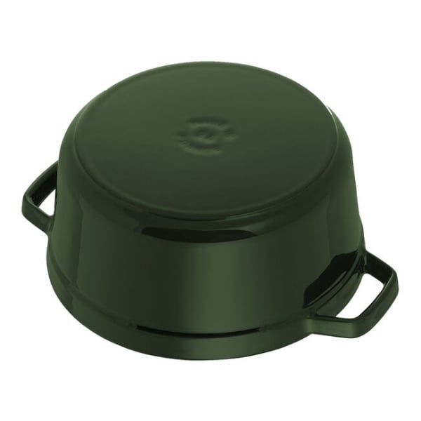 Nồi gang tròn Staub 20cm 2.2L - Xanh húng quế