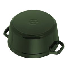  Nồi gang tròn Staub 20cm 2.2L - Xanh húng quế 