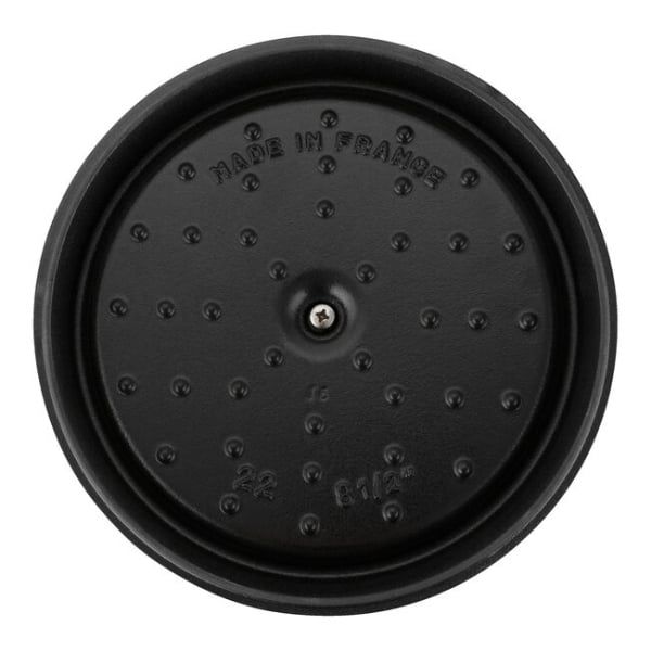 Nồi gang tròn Staub 22cm 2.6L - Màu Xanh Xô thơm Sage