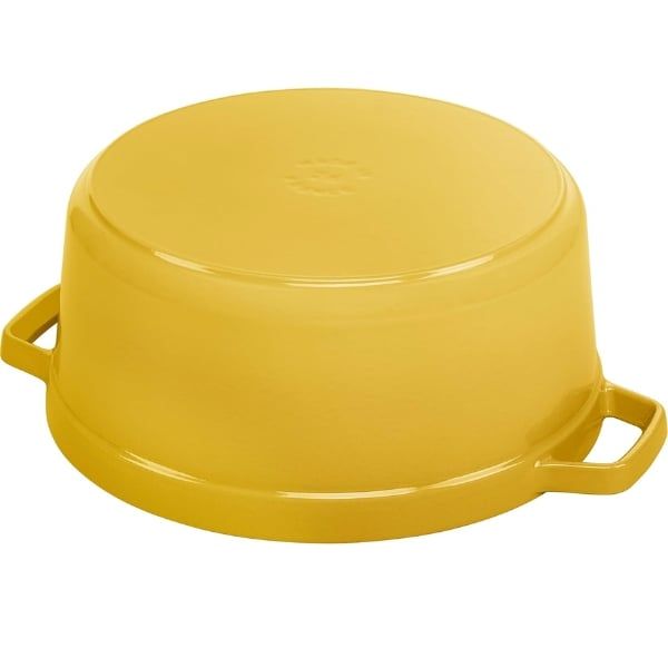 Nồi gang tròn Staub 22cm 2.6L màu vàng chanh