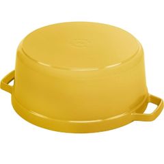  Nồi gang tròn Staub 22cm 2.6L màu vàng chanh Citron 
