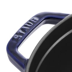  Nồi gang tròn Staub 22cm 2.6L - Xanh Dark Blue 