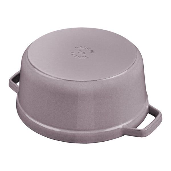 Nồi gang tròn Staub 24cm 3.7L - Màu hồng Cherry Blossom