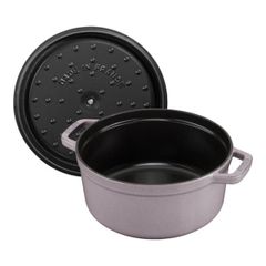  Nồi gang tròn Staub 24cm 3.7L - Màu hồng Cherry Blossom 
