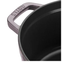  Nồi gang tròn Staub 24cm 3.7L - Màu hồng Cherry Blossom 