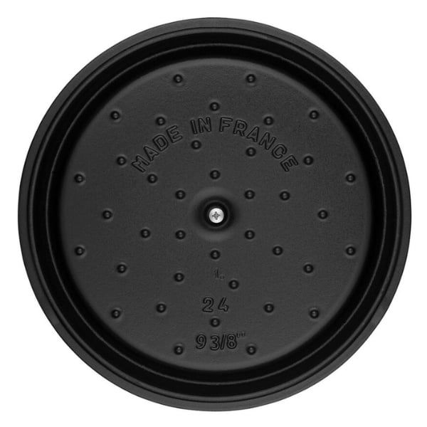 Nồi gang tròn Staub 24cm 3.8L - Màu Xanh Xô thơm Sage