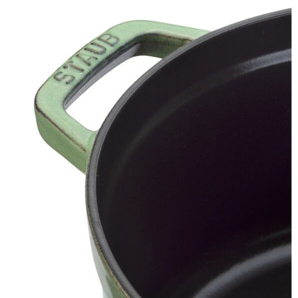 Nồi gang tròn Staub 24cm 3.8L - Màu Xanh Xô thơm Sage