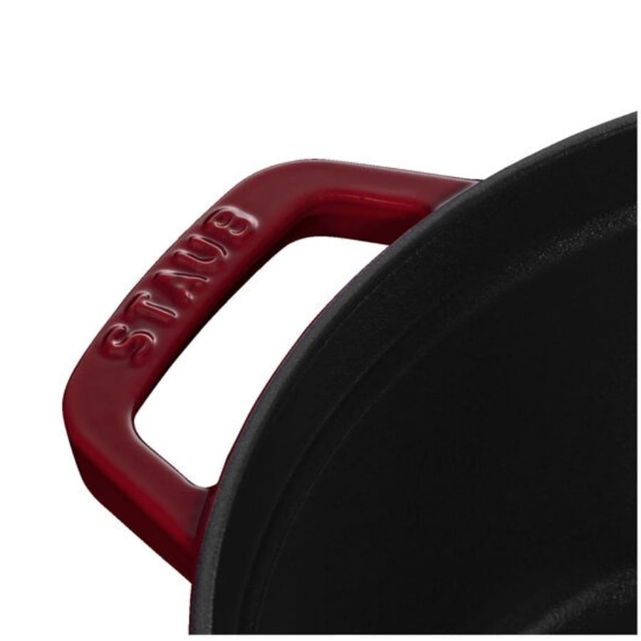Nồi gang tròn Staub 26cm (5.2L) - Màu Đỏ đô