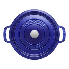  Nồi gang tròn Staub 26cm 5.2L - Xanh Dark Blue 