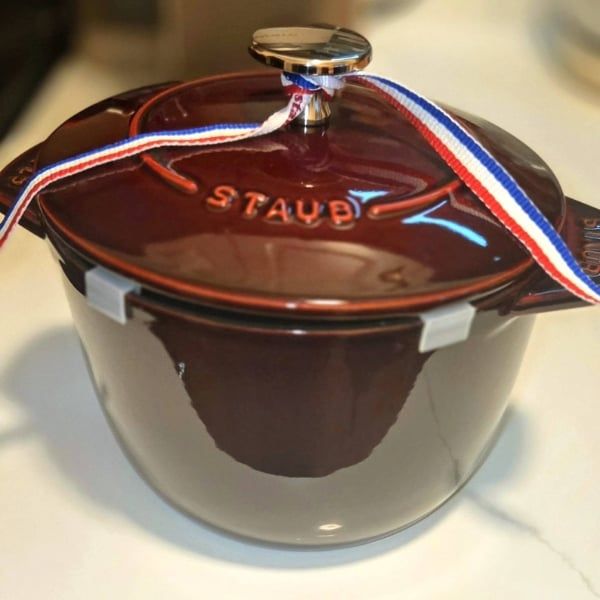 Nồi gang tròn Staub Chistera 16cm 1.75L - Màu Đỏ 11721606