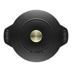  Nồi gang tròn Staub Gohan Chistera 16cm 1.75L - Màu Đen 40509-655-0 