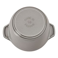  Nồi gang tròn Staub Gohan Chistera 16cm 1.75L - Màu Ghi Xám 40509-703-0 