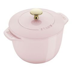  Nồi gang tròn Staub Gohan Chistera 16cm 1.75L - Màu Hồng 