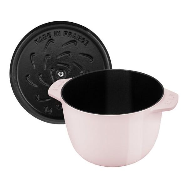 Nồi gang tròn Staub Gohan Chistera 16cm 1.75L - Màu Vàng Mù Tạt