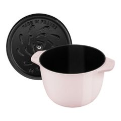  Nồi gang tròn Staub Gohan Chistera 16cm 1.75L - Màu Hồng 