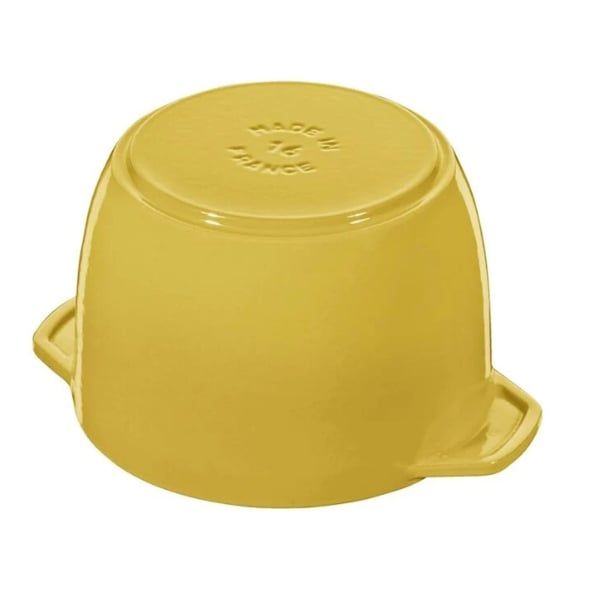 Nồi gang tròn Staub Gohan Chistera 16cm 1.75L - Màu Vàng Chanh