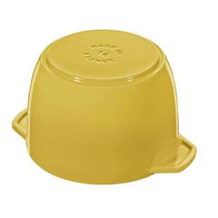  Nồi gang tròn Staub Gohan Chistera 16cm 1.75L - Màu Vàng Chanh 