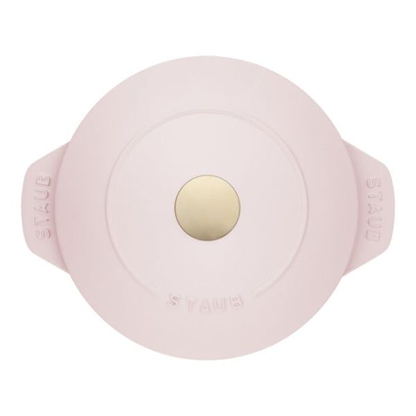 Nồi gang tròn Staub Chistera 16cm 1.75L - Màu Hồng