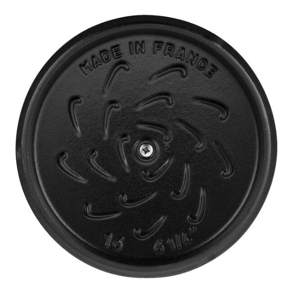 Nồi gang tròn Staub Chistera 16cm 1.75L - Màu Hồng
