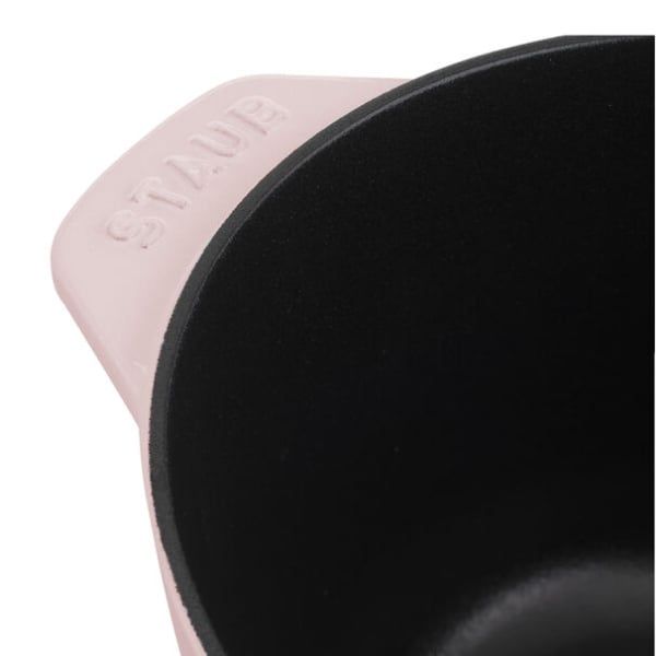 Nồi gang tròn Staub Chistera 16cm 1.75L - Màu Hồng