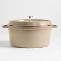  Nồi gang tròn Staub Sesame 24cm 3.8L 3.7L - Màu be (11024146) 