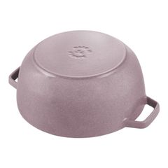  Nồi gang tròn Staub Snowflake Winter 16cm 1.1L màu hồng/ xám 