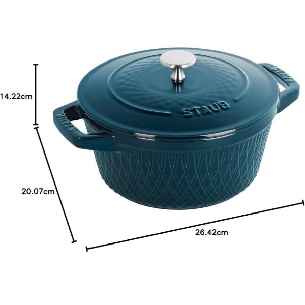 Nồi gang tròn Staub Twister 24cm