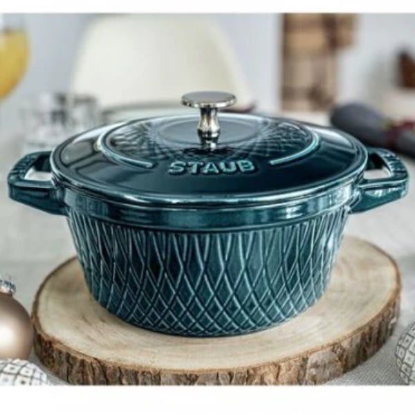 Nồi gang tròn Staub Twister 24cm