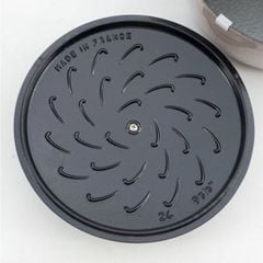  Nồi gang tròn Staub Winter 24cm 3.6L - 112824117 