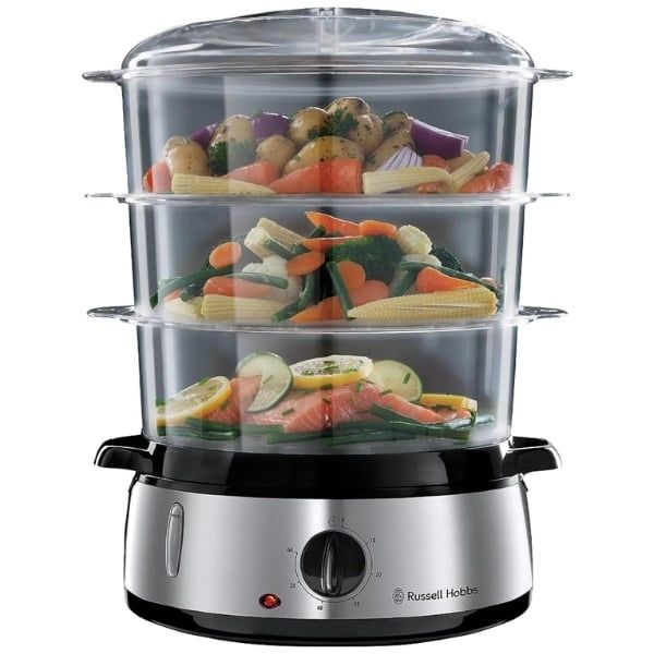 Nồi hấp 3 tầng Russell Hobbs 9L 19270-56 (800W)