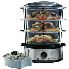  Nồi hấp 3 tầng Russell Hobbs 9L 19270-56 (800W) 