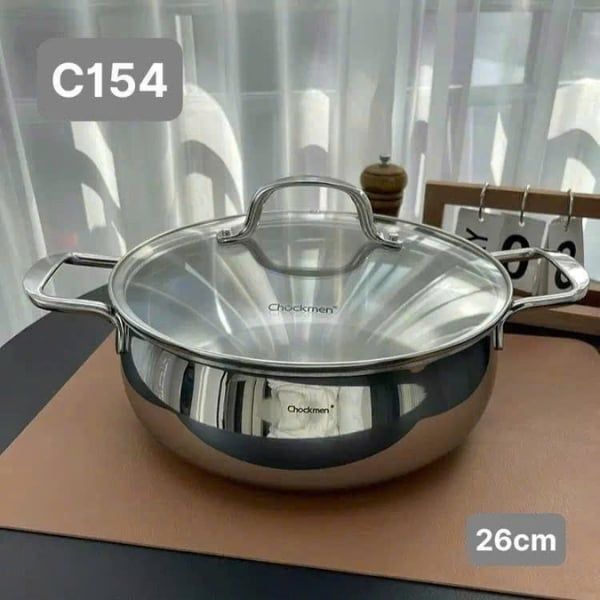 Nồi lẩu lùn Chockmen 26cm/ 28cm