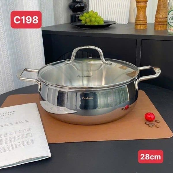 Nồi lẩu lùn Chockmen 26cm/ 28cm