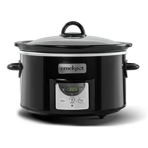 Nồi nấu chậm Crock Pot CSC113 3.5L điện tử - Màu đen