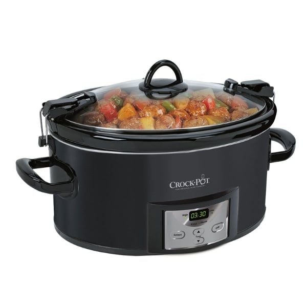 Nồi nấu chậm Crock Pot CSC113 3.5L điện tử - Màu đen