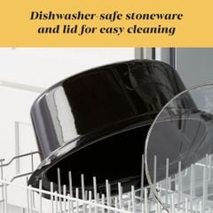  Nồi nấu chậm Crock Pot CSC113 3.5L điện tử - Màu đen 