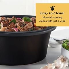  Nồi nấu chậm Crock Pot CSC113 3.5L điện tử - Màu đen 