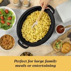  Nồi nấu chậm Crock Pot CSC113 3.5L điện tử - Màu đen 