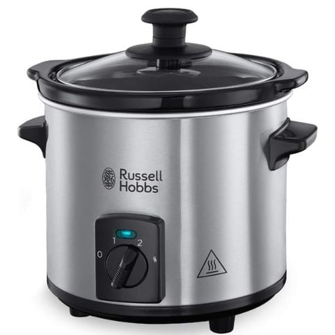 Nồi nấu chậm Russell Hobbs 2L Compact Home 145W màu inox