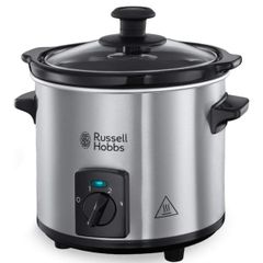  Nồi nấu chậm Russell Hobbs 2L Compact Home 145W màu inox 