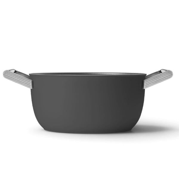 Nồi Smeg CSF2412BLM 24cm 4.6L - Màu Đen