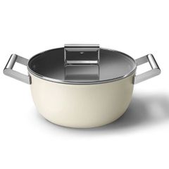  Nồi Smeg CSF2412CRM 24cm 4.6L - Màu Kem 