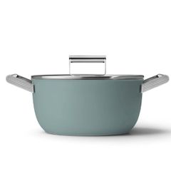  Nồi Smeg CSF2412EGM 24cm 4.6L - Màu Xanh Ngọc 