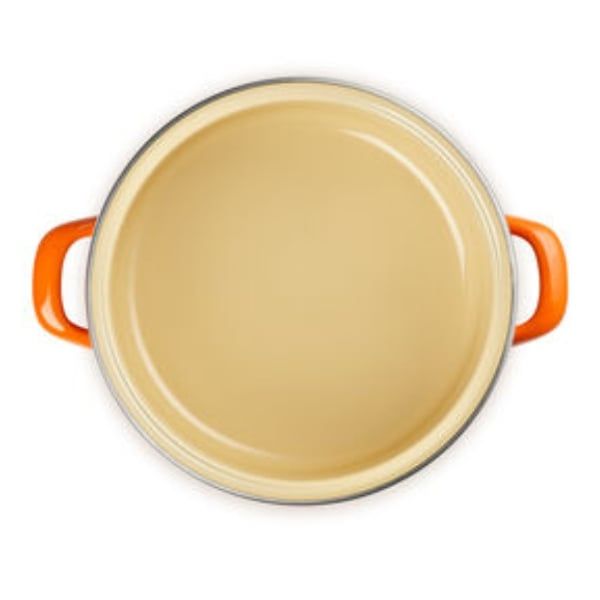 Nồi thép Le Creuset 20cm 3.7L - Màu Cam